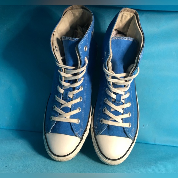 Blue Converse Chuck Taylor double upper - Picture 11 of 16